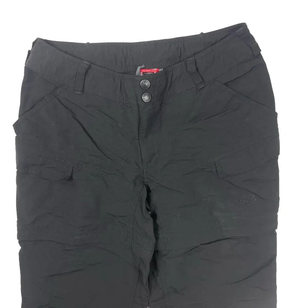 The‎ North Face Women's Convertible Pants Black Nylon Size 10
